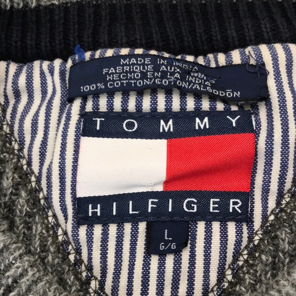 Tommy Hilfiger large grey men’s sweater - Picture 2 of 3